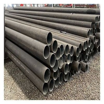超精密な炭素丸型溶接鋼管 ERW 溶接 黒鋼管 厚さ 0.1-100 支払い条件 L/C T/T