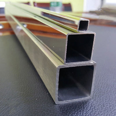 304 316L 40x40mm 100x100 38mm ステンレス鋼の平方パイプ 容積が ± 1% 理論重量で請求