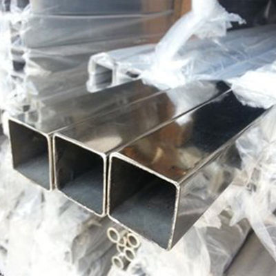 304 316L 40x40mm 100x100 38mm ステンレス鋼の平方パイプ 容積が ± 1% 理論重量で請求