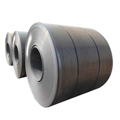 ASTM Q235 Q235B Q195 A283 S355 ホットロールされた炭素構造材料のための黒表面鋼コイルストライプ