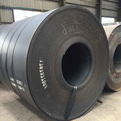 600-1500mm 幅 ASTM Q235 Q235B Q195 A283 S355 ボイラープレート用ホットロールカーボン鋼コイルストライプ