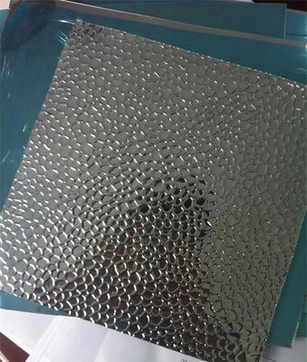 ステンレス鋼板 厚さ 0.1~200mm オレンジ皮のパターン SUS 304 グランド グッド エムボスドコイル フィルム 隔熱板