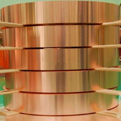 工業用リチウム電池用薄銅製の伝導性帯ロール-工業加工および折り切断サービス