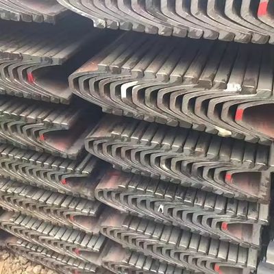 12m 波紋型キャッファダム 鉄板のZ形で構築 積み重ねと脱巻きサービス 競争対象