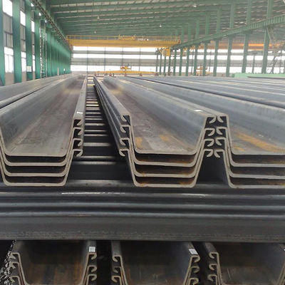 合金級 Q235/Q235B/Q345/Q345B/Q195/St37/St42/St37-2/St35.4/St52.4/St35 冷圧型U Z型鋼板の堆積