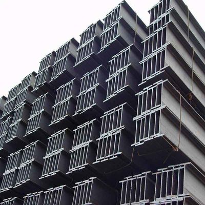 JIS SS400 高仕様炭素鋼Hビーム 理論的な重量によって請求 100mm-900mm Web Width