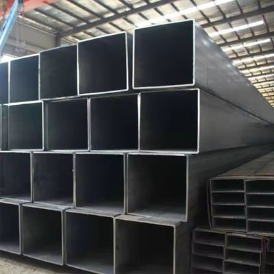 強度 12x12 スケジュール 40 Q195/Q235/Q345/SS400 グレード 調整可能な厚さのための黒い四角形と長方形の鋼管