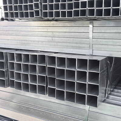 25x50 50x50 20 AISI1020 JISS20C/S22C カーボン・スクエア・チューブ 直角型空洞管型鋼管 厚さ調整可能