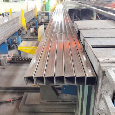 25x50 50x50 20 AISI1020 JISS20C/S22C カーボン・スクエア・チューブ 直角型空洞管型鋼管 厚さ調整可能