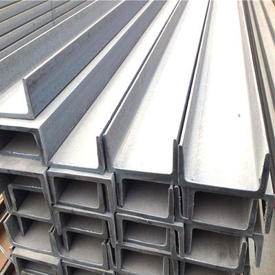 細工されたCチャネル鋼筋梁棒 100x50x5.0 mm GB標準で重用用途