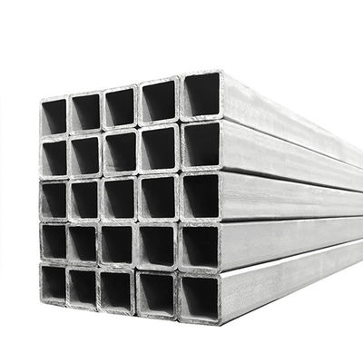折りたたみ工業級 ASTM A53 283 D 25MMx25MMx3MMx12000mm Q195/Q235/Q345/SS400用の炭素鋼材の平方パイプ