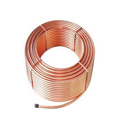 不同産業におけるシームレス冷却ソリューションのための非合金銅管 壁厚さ0.1mm 50mm