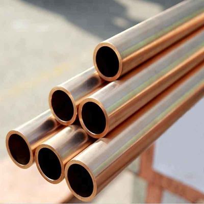 不同産業におけるシームレス冷却ソリューションのための非合金銅管 壁厚さ0.1mm 50mm