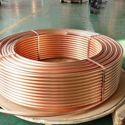 不同産業におけるシームレス冷却ソリューションのための非合金銅管 壁厚さ0.1mm 50mm