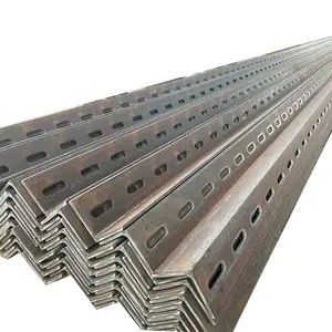 非合金型熱浸し加熱L角鉄鋼棒 建設用穴 AiSi ASTM bs DIN GB JIS EN 標準化