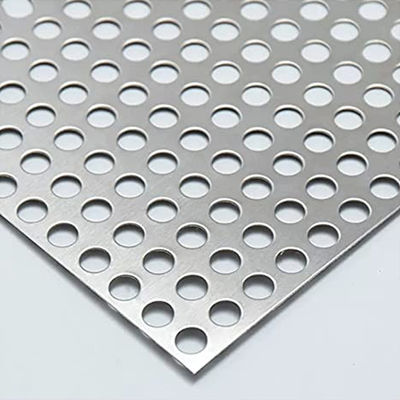 高加工能力 0.5mm 0.65mm 0.8mm 2.5mm 304 不同鋼 円形六角パンシング プレート用パルフォレートシート
