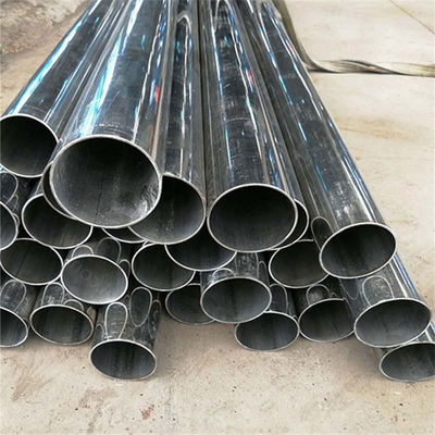ASTM A213 S304 tp304 / 304l 縫い目のない丸いステンレス鋼管 1.2mm 建設構造のための厚さ 6-12m 長さ