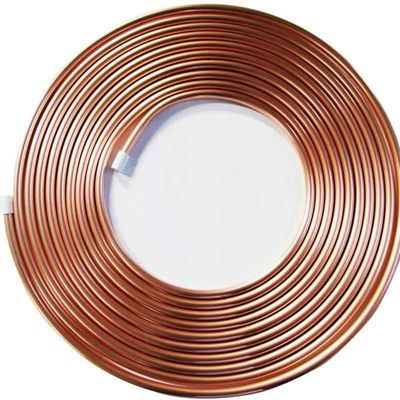 非合金 3/8&quot; 1/2&quot; B75 銅 ニッケル 銅材料の流体輸送のためのシームレス水力導電鋼管