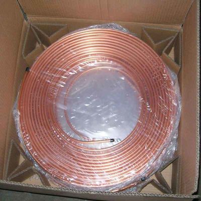 非合金 3/8&quot; 1/2&quot; B75 銅 ニッケル 銅材料の流体輸送のためのシームレス水力導電鋼管