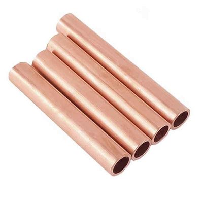 縫い目のない銅管 0.1mm 50mm 厚さ 10 フィート 長さ 銅の溶接用- 銅溶接合金 Cu Min 99.9%