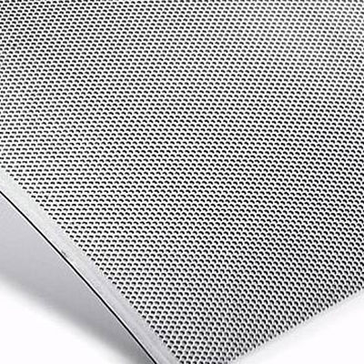 304ステンレス鋼孔状シート 5x10 パターン付きシート,BA表面仕上げと厚さ2mm ASTM標準