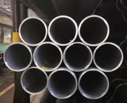 高圧合金パイプのための熱巻きシームレスパイプ 13crmo44熱処理炉 ms 114mm炭素鋼水管