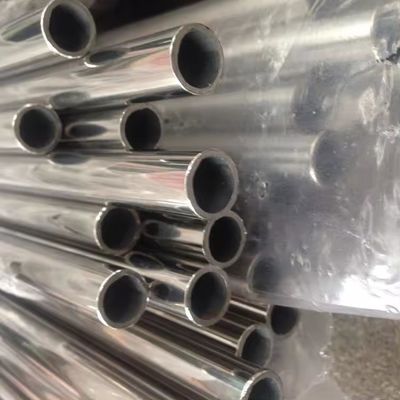 2mm ASTM 316ti 321 310s 2B 表面仕上げ ステンレス鋼 縫合のない丸いパイプ / チューブ 2つで完全な生産ライン