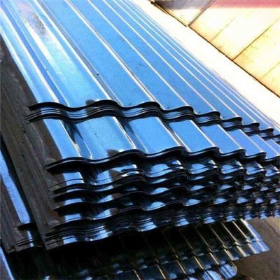 脱コイル加工サービス 18 寸法 カラーコーティング PPGI PPGL スチールシート 耐久性のためのゴラゴラ屋根タイル スチールプレート