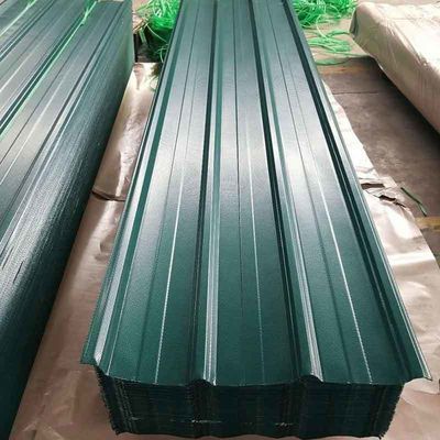Zhongyu Steel Building Materials PPGI カーラージュされた電磁鉄亜鉛金属屋根シートのためのデコイル加工サービス