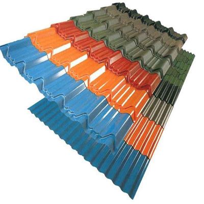 Zhongyu Steel Building Materials PPGI カーラージュされた電磁鉄亜鉛金属屋根シートのためのデコイル加工サービス