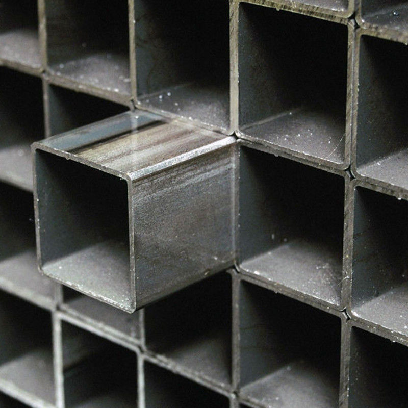 理論重量による請求書 ERW 65x65 10 x 10 炭素鋼の四角管 80 x 80 孔付き直角管