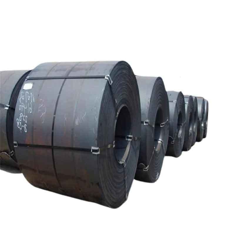 600-1500mm 幅 Astm A36 A283 A387 Q235 Q345 S235jr 表面が黒く厚さ0.2-3mmの炭素鋼コイル
