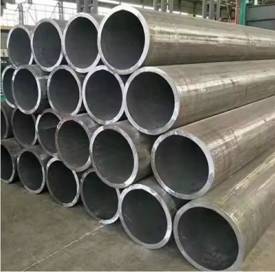 ガスパイプ 建設用シームレスカーボン鋼管 油付けされていない 1m 長さ 丸い切断形