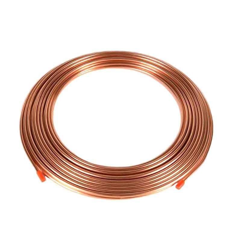 非合金 3/8&quot; 1/2&quot; B75 銅 ニッケル 銅材料の流体輸送のためのシームレス水力導電鋼管