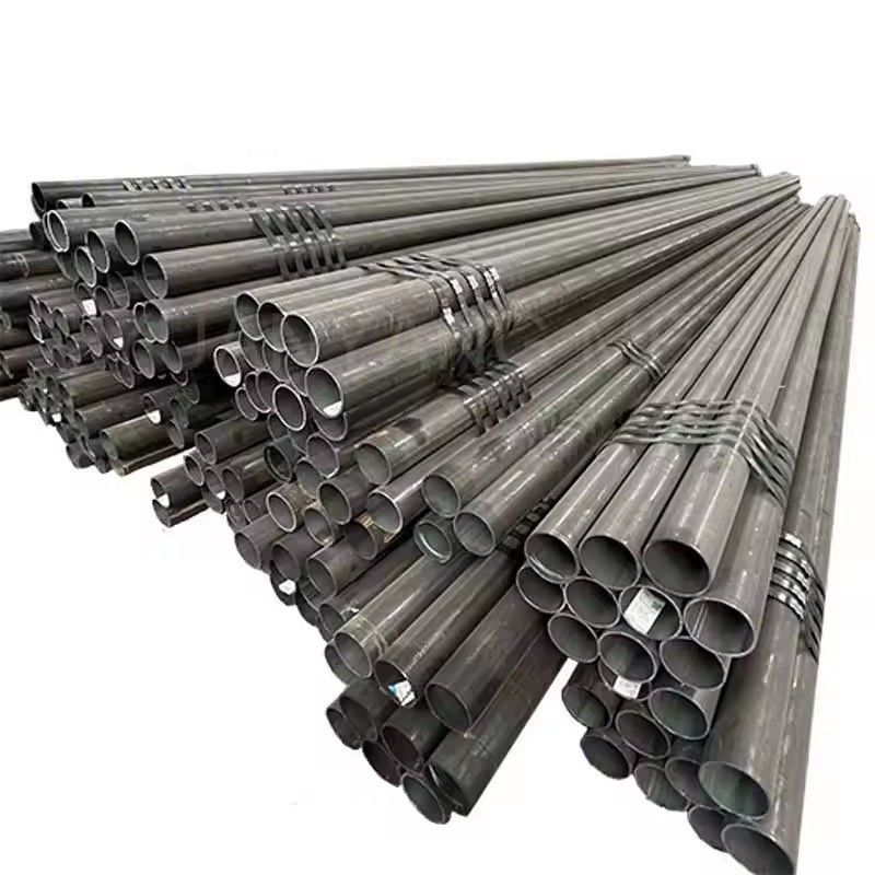 ASTM A106 105 114.3x6.02 重厚壁厚さ 丸型 黒色シームレス炭素鋼管とチューブ-SCH5-SCH160 ショットブレスト