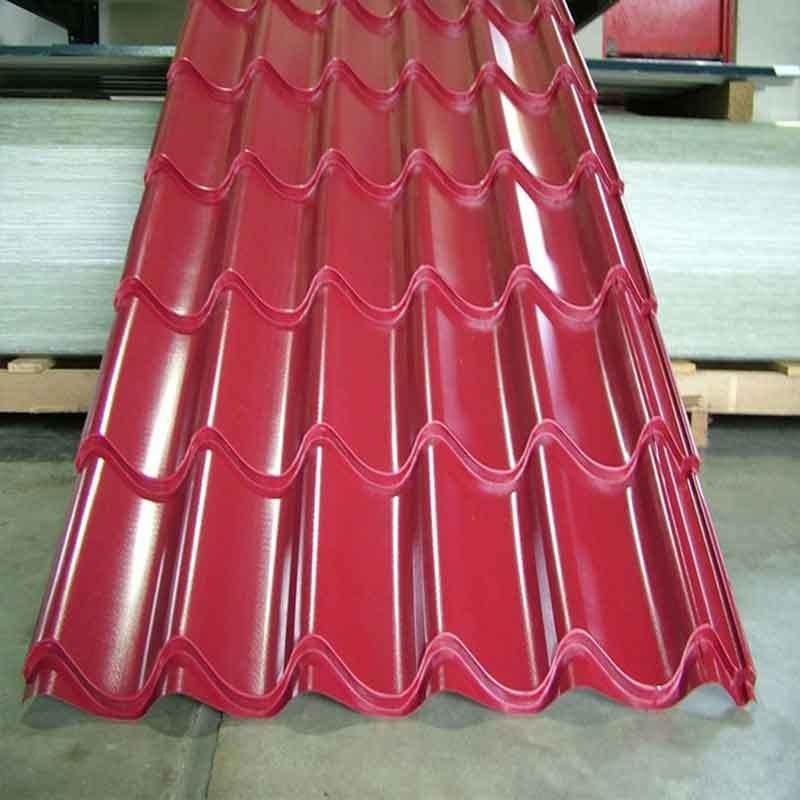 グレード カラー 波紋板 冷式 ローリング 0.12-6mm 技術 熱式 ローリング ppgi 波紋金属 屋根板 30-275g/M2